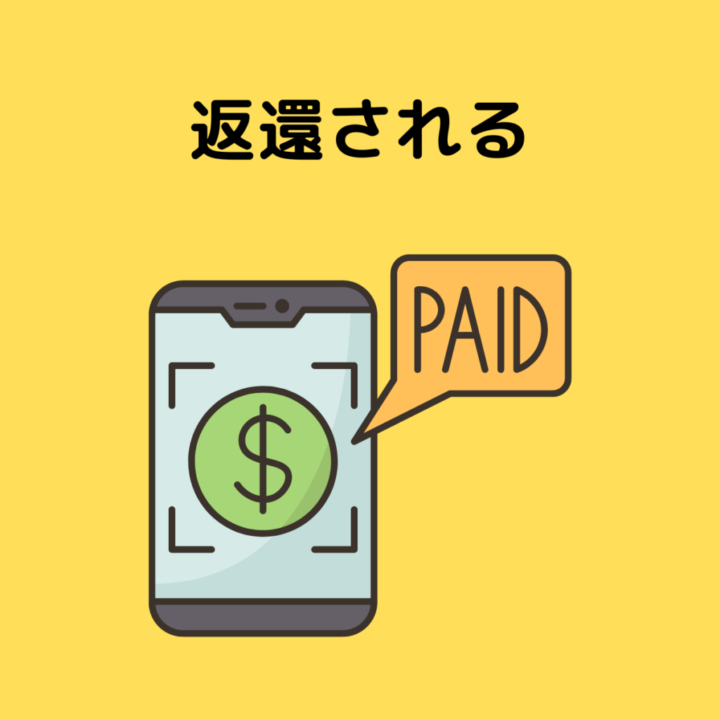 過払い金が返還される